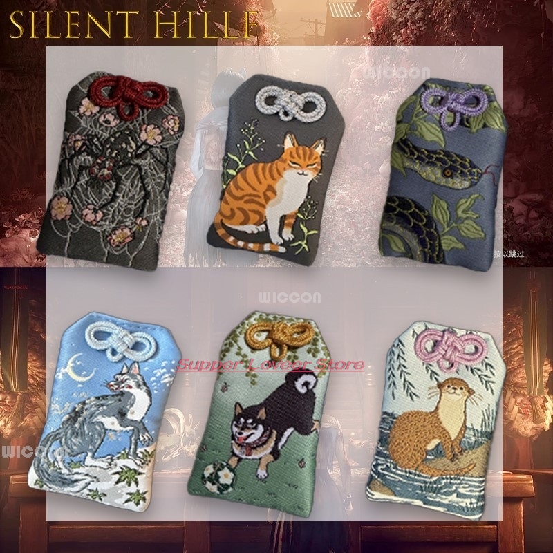 Japanese Fan - Strój SILENT HILL F, akcesoria amuletowe