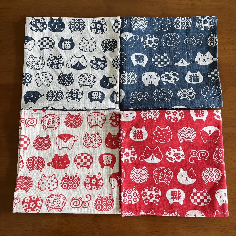 Furoshiki - Ręcznik do rąk, różne rozmiary, japońska