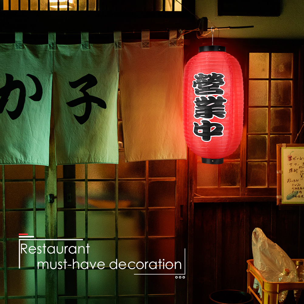 Japanese Restaurant Lifestyle - 10-calowy lampion w japońskim stylu, ozdobny
