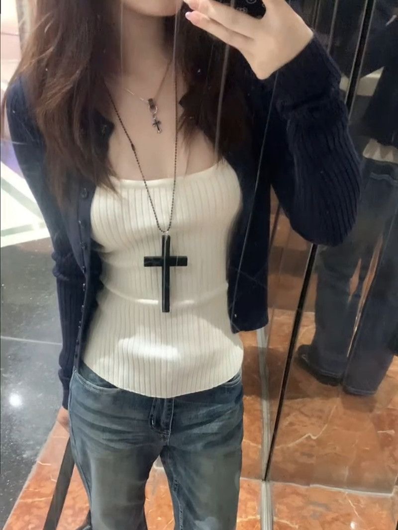 Matcha - Y2k Harajuku Hot Girl Slim Jesienne
