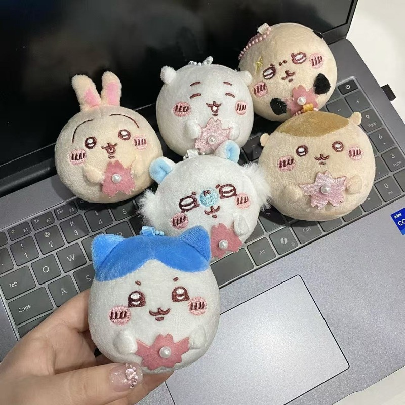Japanese Fan - Pluszowy brelok z serii Sakura, uroczy