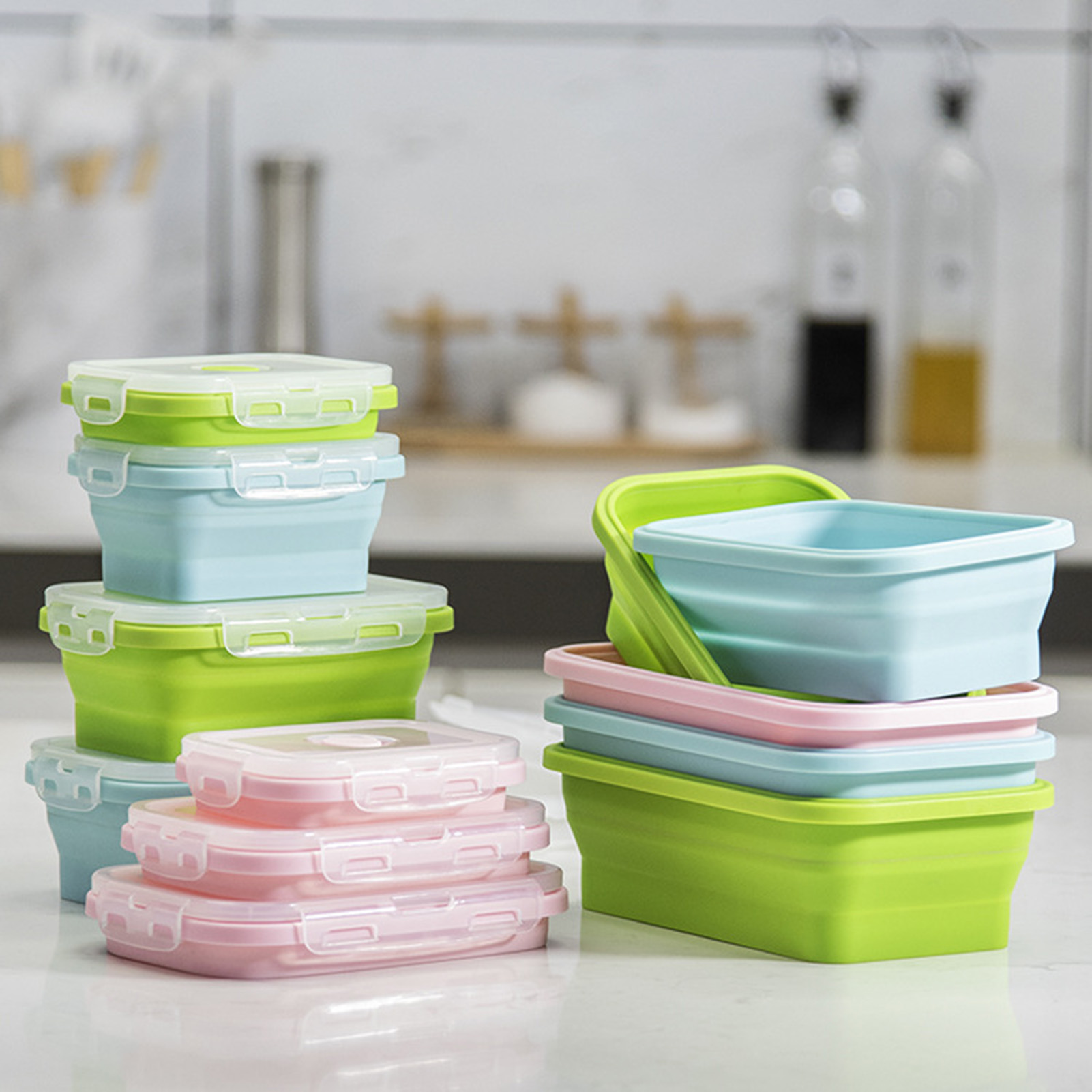 Silikonowy pojemnik na lunch,  – Bento Box recenzja i cena