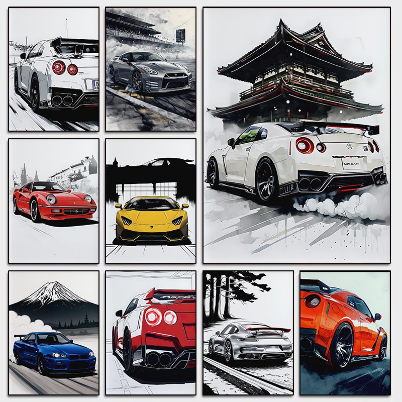 Japoński styl Supercar Wall Ar – Japanese Luxury Lifestyle recenzja i cena