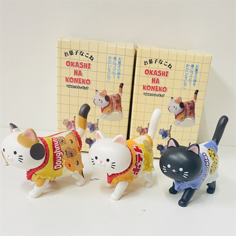 Urocza figurka kota w opakowan – Japanese Snacks recenzja i cena