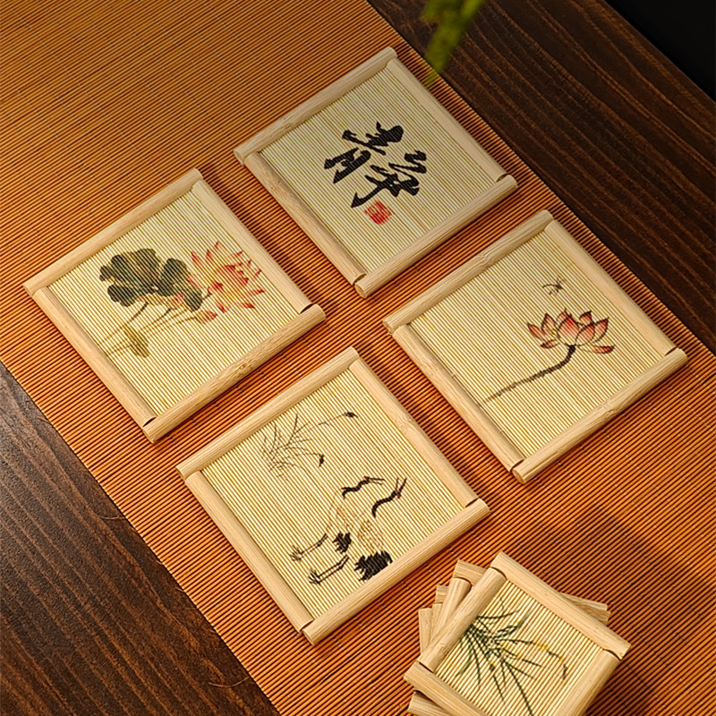 Zestaw 5 naturalnych podkładek – Japanese Tea recenzja i cena