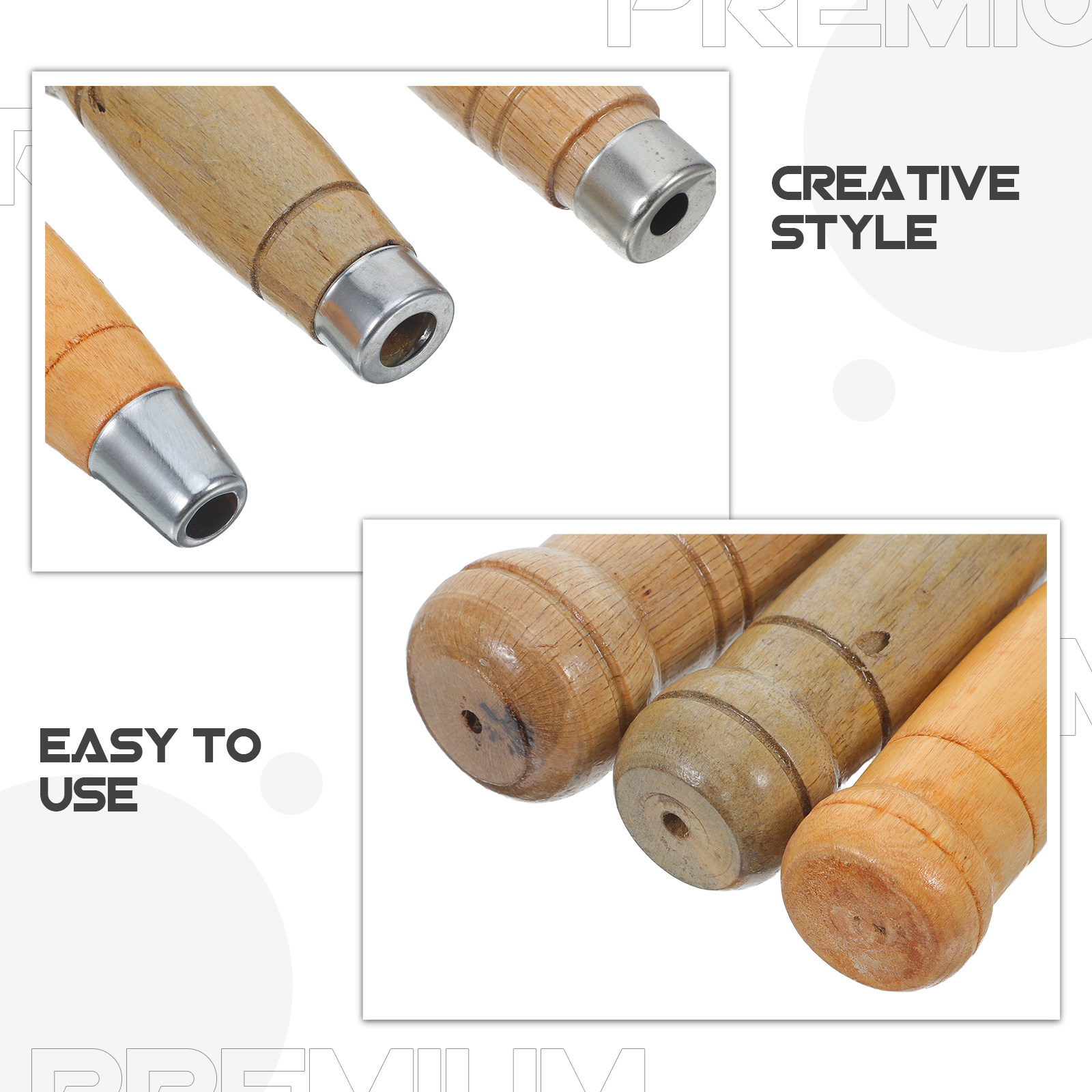 3 szt. Drewniane uchwyty do no – Japanese Knife recenzja i cena