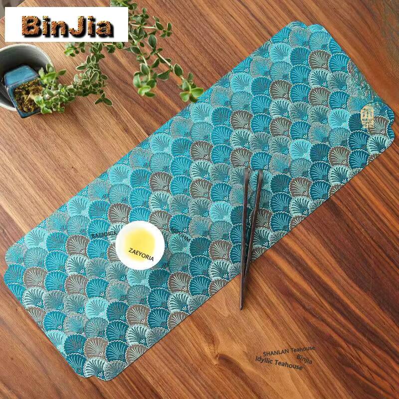 Tkanina z haftem brokatowym, m – Japanese Tea recenzja i cena