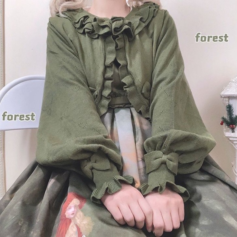 Japoński sweter Lolita z wycię – Japanese Snacks recenzja i cena