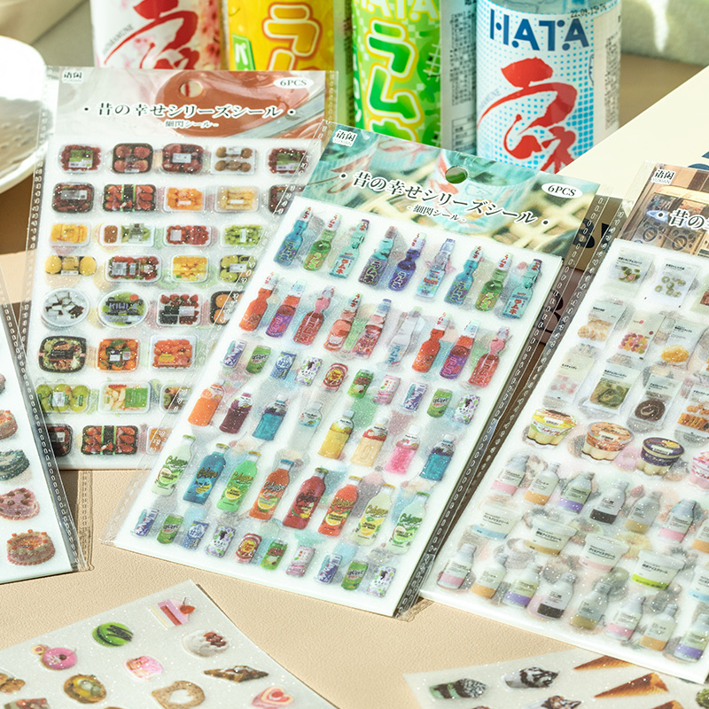 6 arkuszy śliczne ciasto przek – Japanese Snacks recenzja i cena