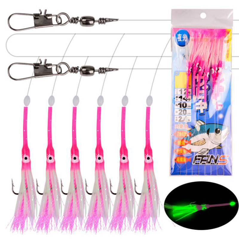6-Hooks Luminous Octopus Macke – Furoshiki recenzja i cena