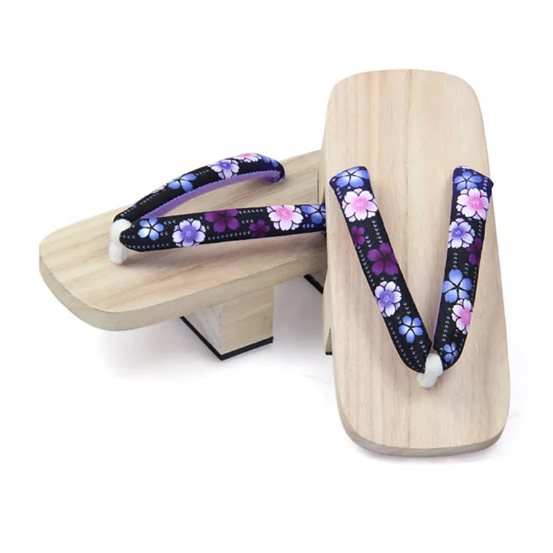 Buty Cosplay damskie podwójne  – Geta Wooden Sandal recenzja i cena